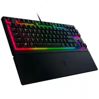  Клавиатура проводная Razer Keyboard mechanical Ornata V3 104key  Mecha-Membrane Switch  USB-A  EN/RU  RGB  black - 