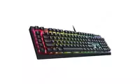   Клавиатура проводная Razer Keyboard mechanical BlackWidow V4 X  110key  Yellow Switch  USB-A  EN/RU  RGB  black