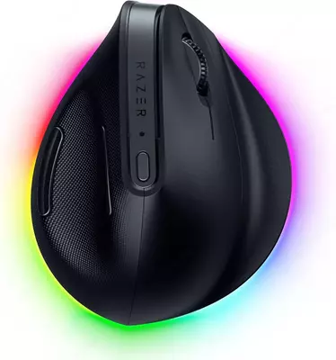 Мышь Razer Pro Click V2, RGB, USB-A/WL/BT, чёрный