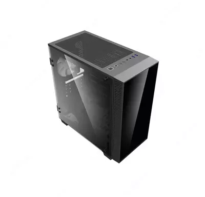 GAMEMAX MINI ABYSS H608 Kompyuter o'yinlari uchun g'ilof (Mahsulot raqami 06064) Qora