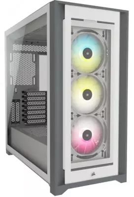 Corsair iCUE 5000X RGB o'yin g'ilofi (mahsulot raqami 06227) Oq rang