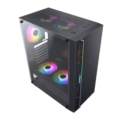 Huntkey GS450S kompyuter g'ildiragi (mahsulot raqami 06294) Qora