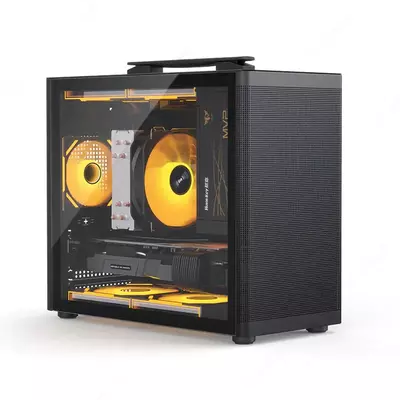 "Huntkey" AG320 kompyuter korpusi (06314-modda) Qora