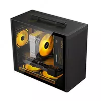  Huntkey AG320 kompyuter korpusi (06314-modda) Qora - 