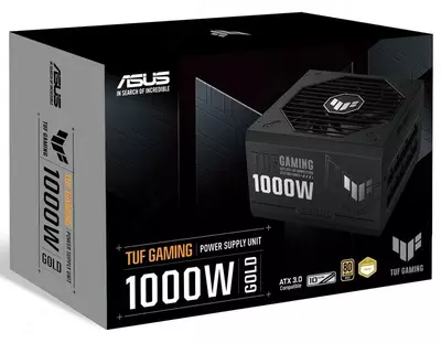 ASUS TUF GAMING quvvat manbai, 100W, 1000G, 90YE00S1-B0NA00 (Mahsulot raqami 12150)