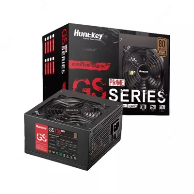 Блок питания (PSU) "Huntkey" GS750, 750W, Prime 80+Bronze (Арт. - 12135)