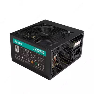 Блок питания (PSU) "Huntkey" ECO500 80+, 500W (Арт. - 12144)