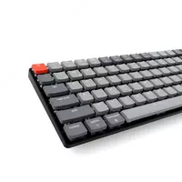   Keychron K6 68 Key Gateron Mechanical Keyboard White LED Red Russian Layout