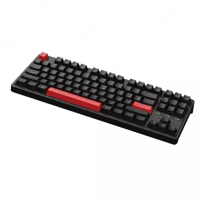 Keyboard Mechanical Keychron C3 Pro 87Key, K pro Red, USB-A, QMK, Hot-swap, EN/RU/UZ, Red Led