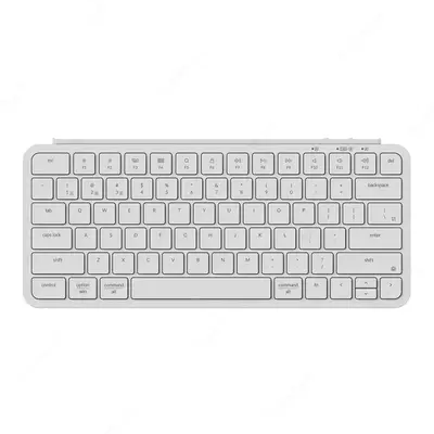 Keyboard Keychron B1 Pro, USB/WL/BT, ivory white