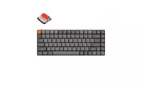 Клавиатура механическая Keychron K3 MAX 84Key  K pro Brown  WL/BT/USB-A  Hot-swap  QMK  EN/RU/UZ  RGB  черный K3M-H1-UZ