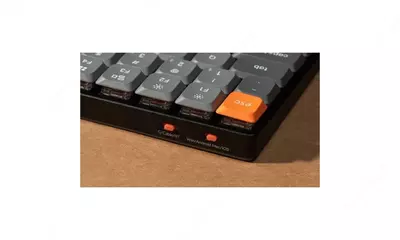Клавиатура механическая Keychron K13 MAX 90Key, K pro Red, WL/BT/USB-A, QMK, EN/RU/UZ, White Led, черный K13M-A1-UZ