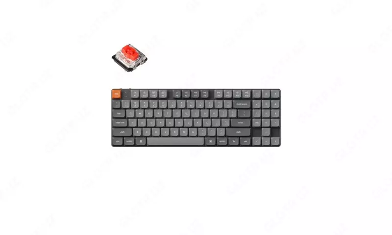 Клавиатура механическая Keychron K13 MAX 90Key, K pro Red, WL/BT/USB-A, Hot-swap, QMK, EN/RU/UZ, RGB, черный K13M-H1-UZ