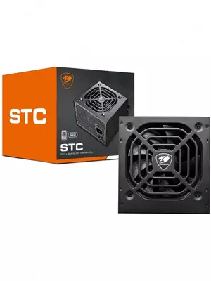 Блок питания (PSU) "Cougar" STC500, 500W, 80-PLUS, 86% (Арт. - 12113)
