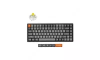 Клавиатура механическая Keychron K2 MAX 84Key  K super Banana  WL/BT/USB-A  QMK  EN/RU/UZ  RGB  черный K2M-C4-UZ