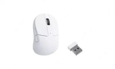 Мышь Keychron M4 BT/WL/USB-A/USB-C, 4K, белый M4-A5