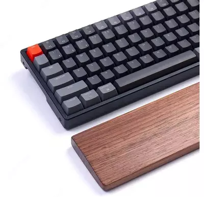 Подставка под запястья Keychron K4 Walnut Wood Palm Rest