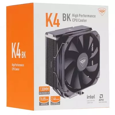 CPU sovutgichi (havo) "PCCooler" K4 BK (Mahsulot raqami - 09188)