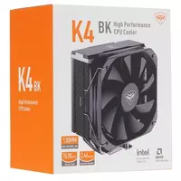   CPU sovutgichi (havo) PCCooler K4 BK (Mahsulot raqami - 09188)