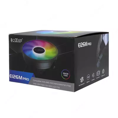 CPU sovutgichi (havo) "PCCooler" E126M PRO (Mahsulot raqami 09136)