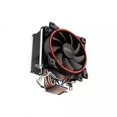 CPU sovutgichi (havo) PCCooler GI-X5 Qizil PWM 160W 120mm (Mahsulot raqami 0971)
