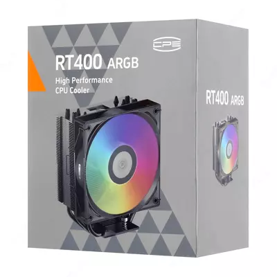 CPU sovutgichi (havo) "PCCooler" RT400 ARGB BK (Mahsulot raqami - 09329)