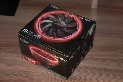 CPU sovutgichi (havo) "PCCooler" E126M qizil (mahsulot raqami 0977)