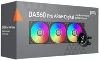   PCCOOLER suyuq protsessor sovutish tizimi DA360 Pro ARGB Digital BK (Mahsulot raqami - 09300)