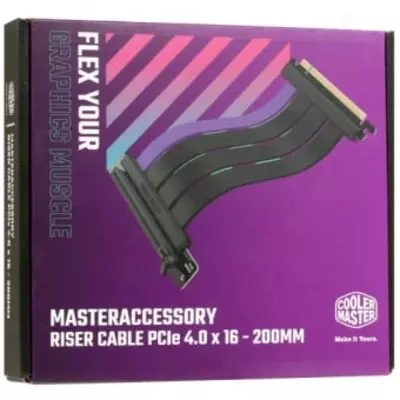 Удлинительный кабель (для видеокарты) "PCCOOLER" PCI Express 3.0 riser (Арт. - 5201)