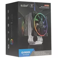   PCCooler protsessor sovutgichi (havo) GI-R68X | RGB | PWM | 300W | 120 mm (Mahsulot raqami - 0958)