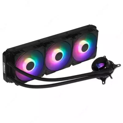 Система жидкостного охлаждения процессора "Asus" Rog Strix LC II 360 ARGB CPU Cooler 90RC00F1-M0UAY4 (Арт. - 09203)