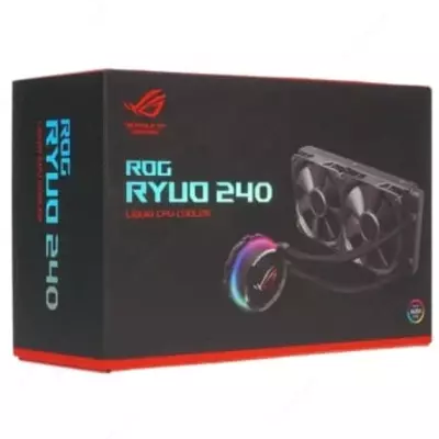 Система жидкостного охлаждения процессора "Asus" ROG RYUO 240 | 120мм x2 | 90RC0040-M0UAY0 (Арт. - 09044)