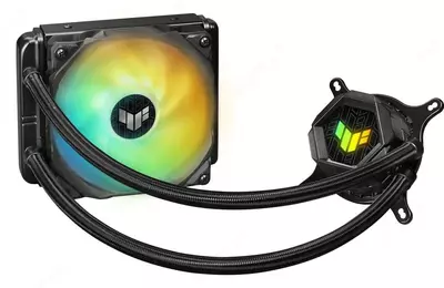 Система жидкостного охлаждения процессора "Asus" TUF GAMING, LC 120 RGB, 90RC0081-M0UAY0 (Арт. - 09028)