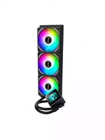  Система жидкостного охлаждения процессора Huntkey Elexir V360  LGA1700  Black (Арт. - 09273) - 