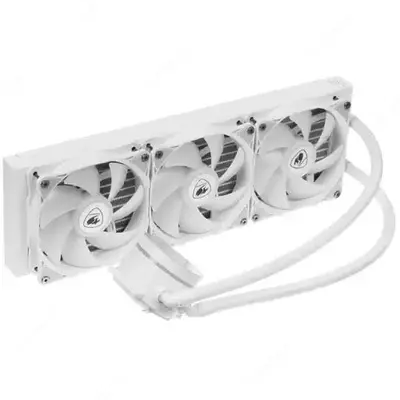 Система жидкостного охлаждения процессора "Cougar" Poseidon Elite, ARGB 360, White, HD LCD (Арт. - 09359)