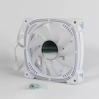 Huntkey Fan GX120, ARGB, Oq (Mahsulot raqami 09366)