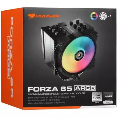 Cougar Forza 85 ARGB protsessor sovutgichi (havo) (Mahsulot raqami 09249)