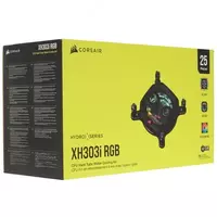   Suyuq protsessor sovutish tizimi (maxsus sovutish) Corsair Hydro X Series XH303i  RGB PRO  qora (Mahsulot raqami - 09175)