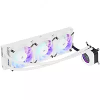  Corsair iCUE H150i ELITE suyuq protsessor sovutish tizimi  LCD XT  360 mm  LGA1700  oq (mahsulot raqami 09222) - 