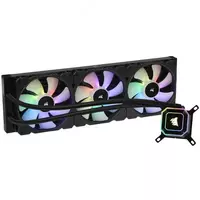 Corsair iCUE H170i ELITE CAPELLIX suyuq protsessor sovutish tizimi  420 mm  LGA1700  qora (mahsulot raqami 09172)