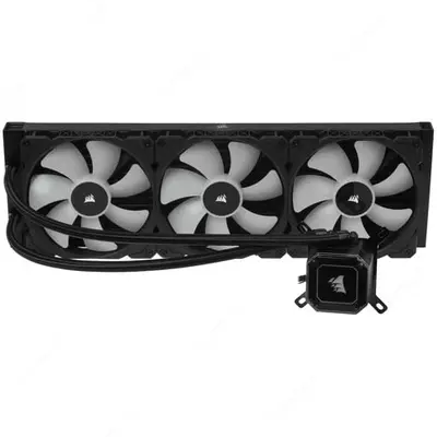 Система жидкостного охлаждения процессора "Corsair" iCUE H170i ELITE CAPELLIX, 420mm, LGA1700, черный (Арт. - 09172)