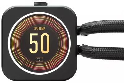 Corsair iCUE H170i ELITE suyuq protsessor sovutish tizimi, LCD XT, 420 mm, LGA1700, qora (Mahsulot raqami 09221)