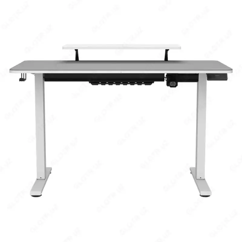 Игровой компьютерный стол (электропривод) "Cougar" E-Star 120, White EU (Арт. - 46201)