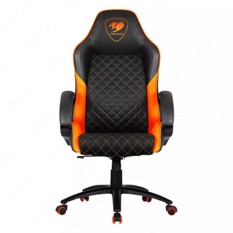 Игровое компьютерное кресло "Cougar" FUSION Orange (Арт. - 46008) Черное/оранжевое