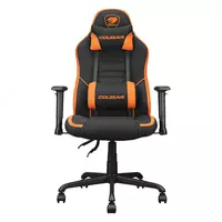 Игровое компьютерное кресло Cougar Fusion SF (Арт. - 46142) Черное/оранжевое