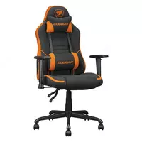  Игровое компьютерное кресло Cougar Fusion SF (Арт. - 46142) Черное/оранжевое - 