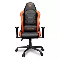 Игровое компьютерное кресло Cougar Armor Air (Арт. - 46021) Черное/оранжевое