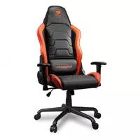   Игровое компьютерное кресло Cougar Armor Air (Арт. - 46021) Черное/оранжевое