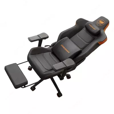 Игровое компьютерное кресло "Cougar" Armor EVO М (Арт. - 46055) Черное/оранжевое