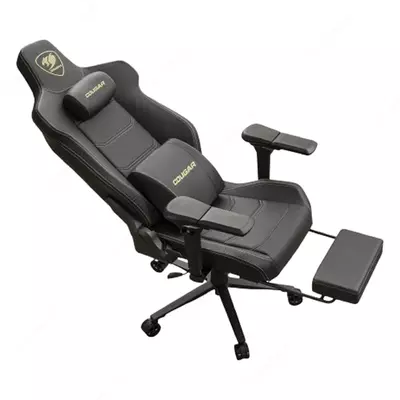 "Cougar" o'yin kompyuter kreslosi Armor EVO M Gold (Art. - 46158) Qora/oltin rang